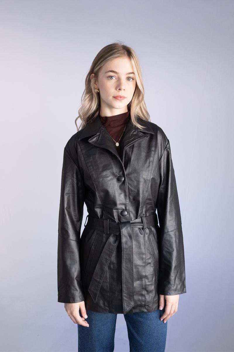 Jaqueta Parka Feminina - Preto